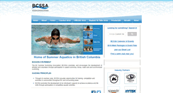 Desktop Screenshot of bcsummerswimming.com
